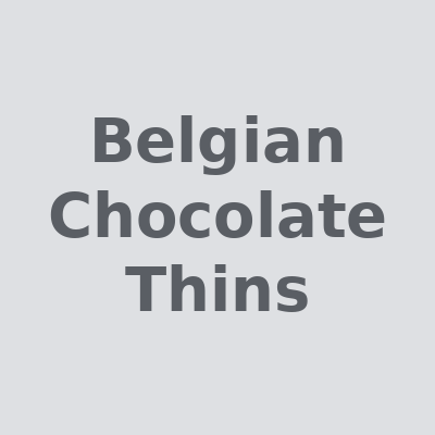 Логотип Belgian Chocolate Thins