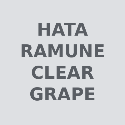 Логотип HATA RAMUNE CLEAR GRAPE